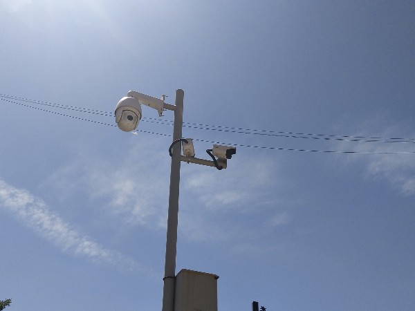 道路視頻監(jiān)控下的這一幕，讓人笑著笑著就哭了